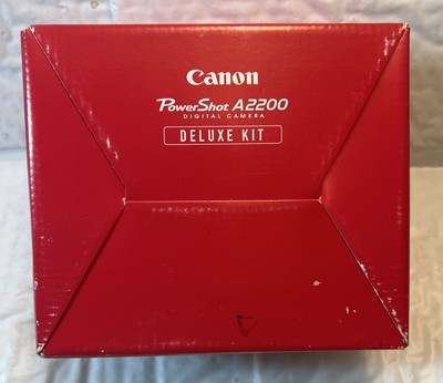 NEW Canon PowerShot A2200 14.1 MP Digital Camera, Case, 4 GB SD