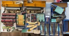 Hornby Dublo 3 rail coaches wagon signal points buffers empty boxes etc