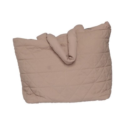 Handtasche, Damen, Polyester, Beige, Karo, 34, 17, 33 cm #BFD