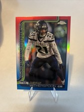 2025 Topps Chrome Football - DEVON WITHERSPOON #277 RED WHITE & BLUE