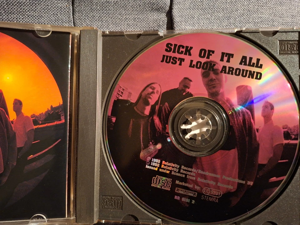 Sick of it all - Just look around CD 1992 first press - Bild 3 von 3