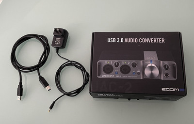 Zoom UAC-2  2 In/2 Out Audio MIDI Interface USB 3.0 / AC-Adapter Converter