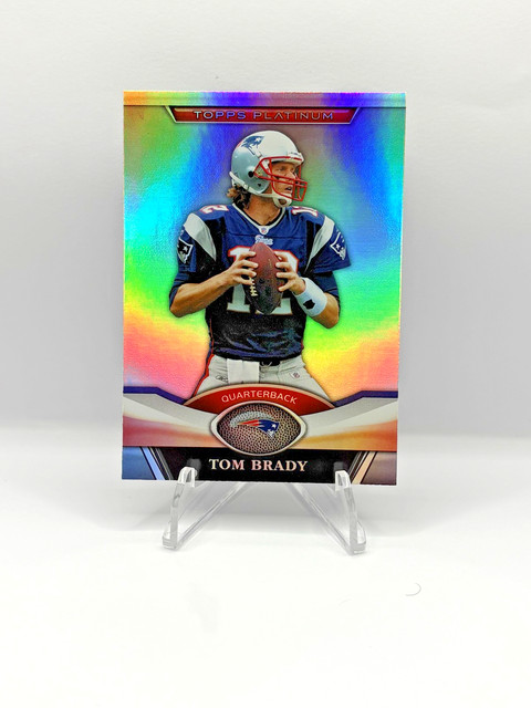 Tom Brady 2011 Topps Platinum RAINBOW FOIL - GOAT
