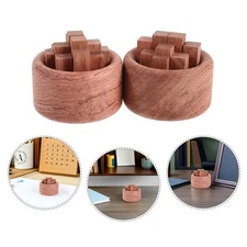 2 Pcs Natural Wood Diffuser Diffusers Essential Oil Car Aromatherapy