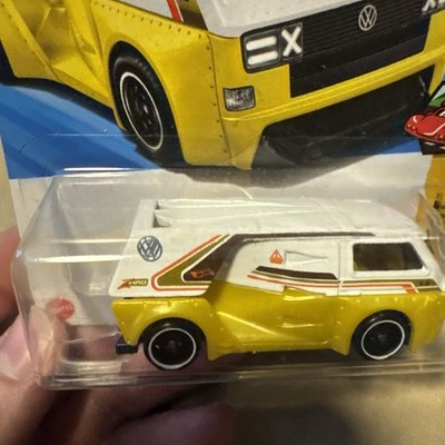 Rare Factory Error Double Decal Double Vision Hot Wheels VW T3 Custom Van