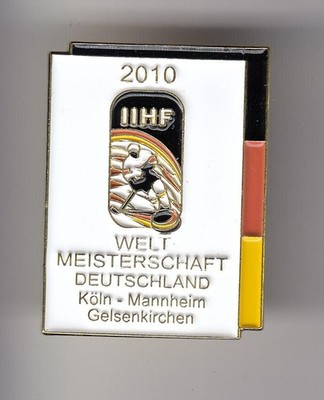 ICE HOCKEY PIN WORLD CUP 2010 GERMANY NO 1 222 DEL NHL