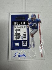 2020 Panini Contenders #260 Javon Leake Rookie RC! Auto NFL Football Card