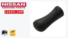 Nissan OEM 32865-30P 300ZX Fairlady Z Z32 90-96 Schwarz Leder Schaltknauf JDM