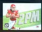2017 Donruss Optic AKA #30 Patrick Mahomes II Kansas City Chiefs RC Rookie