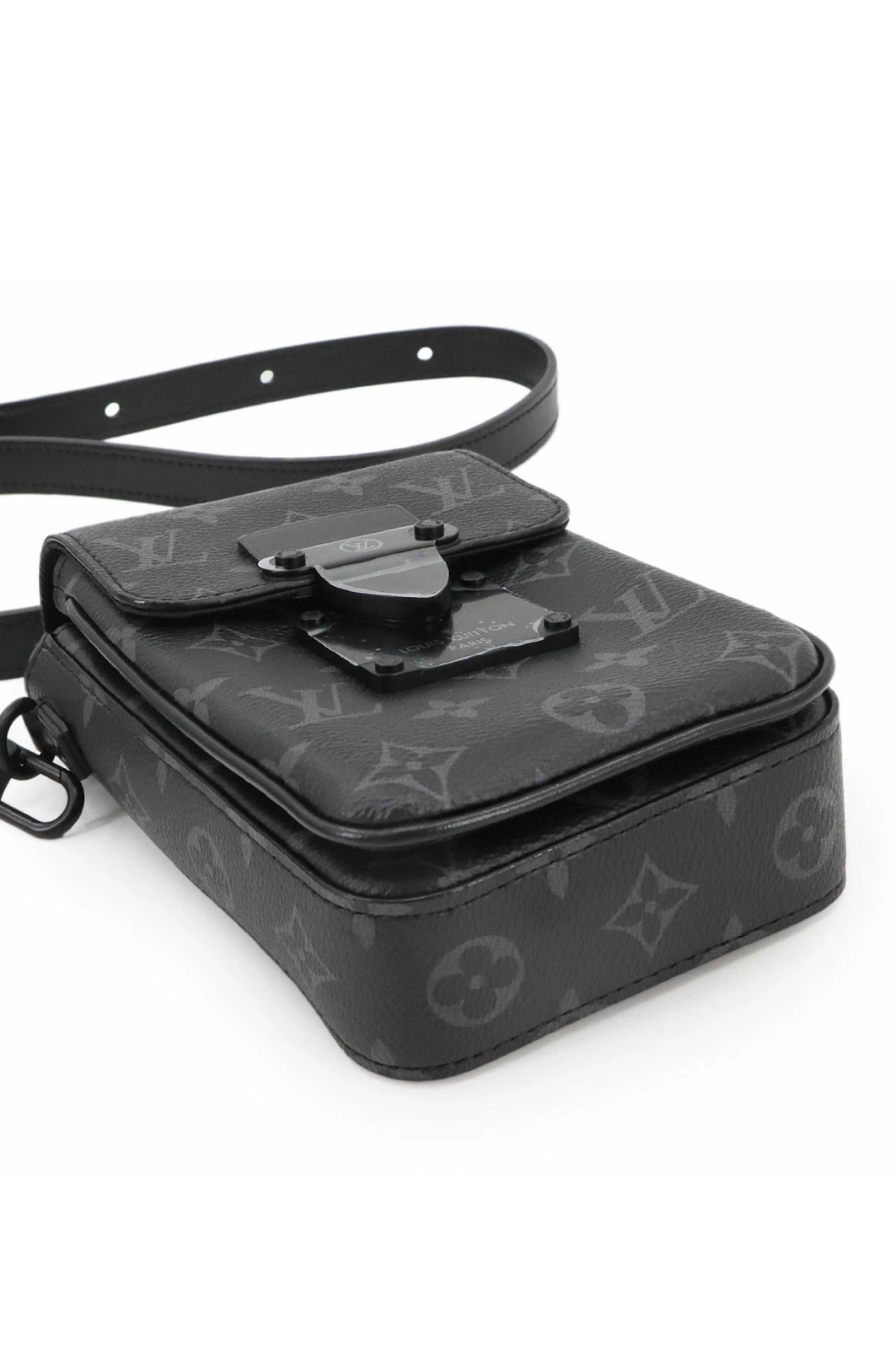 LOUIS VUITTON MONOGRAM ECLIPSE S-LOCK VERTICAL WE… - image 1