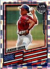 2026 Panini Landon Green USA Stars & Stripes Silver Pandora Lot of 16