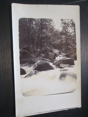 AK - Unbekannter Ort, Wasserfall (unbespielt)