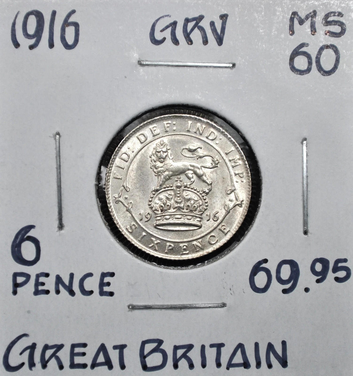 1916 Year UK Sixpences for sale | eBay
