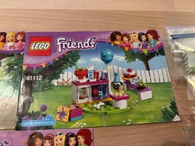 LEGO&reg; Friends Puppy House, Party Cake & Puppy Playground / Set 3934 41112