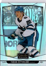 2024-25 O-Pee-Chee Platinum #55 Fabian Zetterlund Rainbow