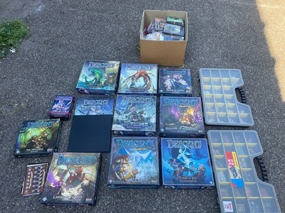 Large Lot Of Descent Journeys In The Dark Board Game