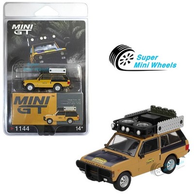 Mini GT 1:64 Range Rover 1981 Camel Trophy Sumatra C.Swoboda Winner #1144