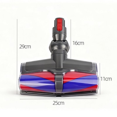 Weiche Laser-Bodendüse für Dyson V7 V8 V10 V11 V15 Staubsauger Ersatzaufsatz