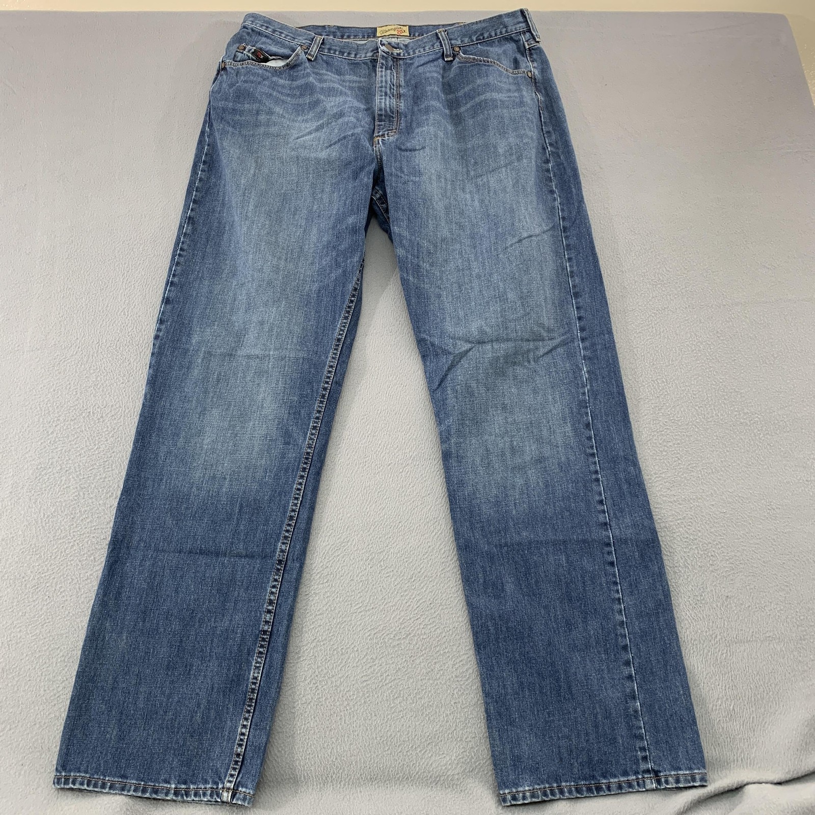 Mens 40x36 Blue Medium Wash Competition 01mwxrw Straight Leg