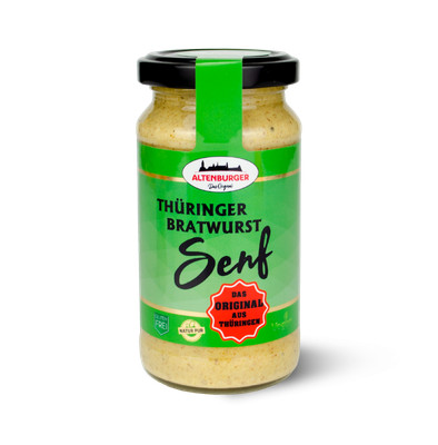 Altenburger Thüringer Bratwurst Senf zum Grillen 200ml