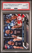 2024 TOPPS NOW OLYMPIC GAMES KEVIN DURANT/LeBRON JAMES/STEPH CURRY 26