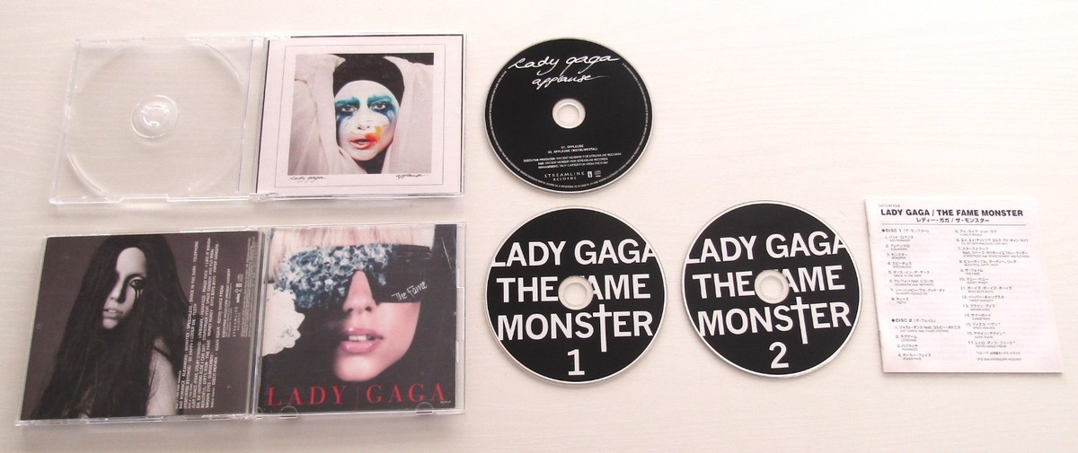 LADY GAGA CDs Chromatica ARTPOP The Fame THE FAME MONSTER set of