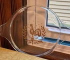 One Vintage Rare Pyrex Early American 475 Lid Rooster