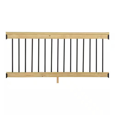 33 In. H X 72 In. W Pressure-Treated Southern Yellow Pine Wood Deck Horizontal R