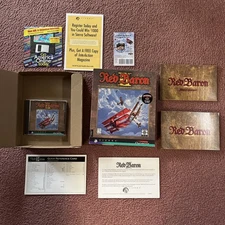 Red Baron II by Sierra/Dynamix Vintage PC CD-ROM Game BIG BOX 1997 TRUE CIB!!