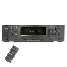 6000 Watts 6 Zone Digital Bluetooth Hybrid Amplifier Preamp Tuner w/Speaker U...