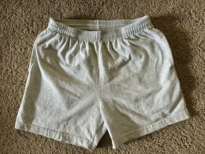 Size L - Los Angeles Apparel 5'' Inseam Lounge Sweatshorts Gray Made in USA New