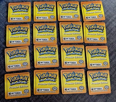 Pokemon Artbox Premier Edition Series One Holographic Mini Cards 1999 Set Of 16 Pokemon Artbox Premier Edition Series One Holographic Mini Cards 1999 Set Of 16