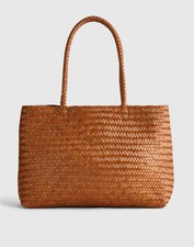 Madewell The Signature Woven Tote Women's Leather Woven Tote Bag