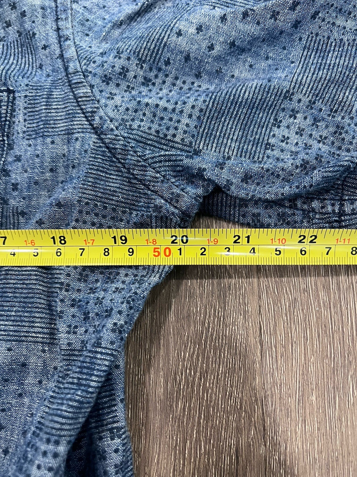 Element Blue Checkered Button Down Short Sleeve S… - image 5