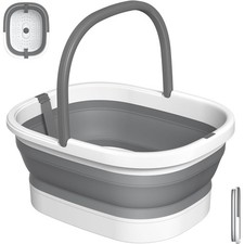 Foot Soaking Tub Collapsible Bucket for Foot Bath Soak Tub, Feet Massager Pedicu