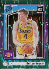 2024-25 Donruss Optic #256 Dalton Knecht Green Seismic Basketball NM