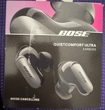 Bose QuietComfort Ultra Noise Cancelling Earbuds Black Open Box Tested Complete