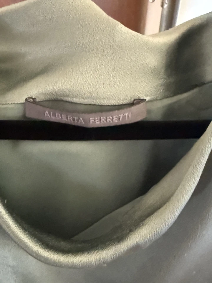 Alberta Ferretti Women's Dress  Size 8 USA Silk - Image 4 of 4