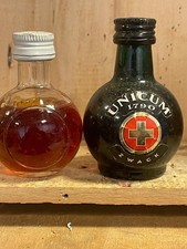 2 X Liquore Amaro Mignon Unicum Zwack Vintage