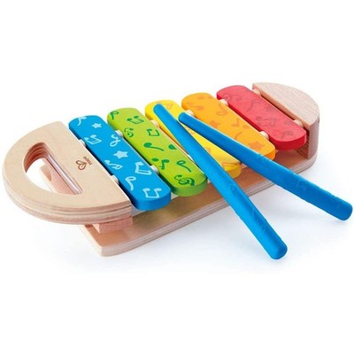 Hape Regenbogen Xylophon Musikinstrument Glockenspiel Musik Holzspielzeg