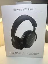 Bowers  Wilkins Px7 S3 Wireless Noise Cancelling Headphones Bluetooth Black NEW