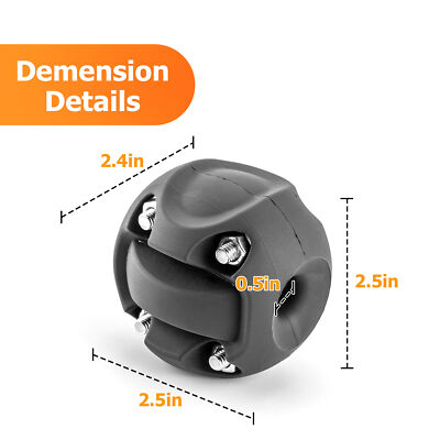 Per Polaris Winch Strap Wsays Rubber Cable Hook Line Saver And Winches Control Winch Hook Bumper Winch Stop