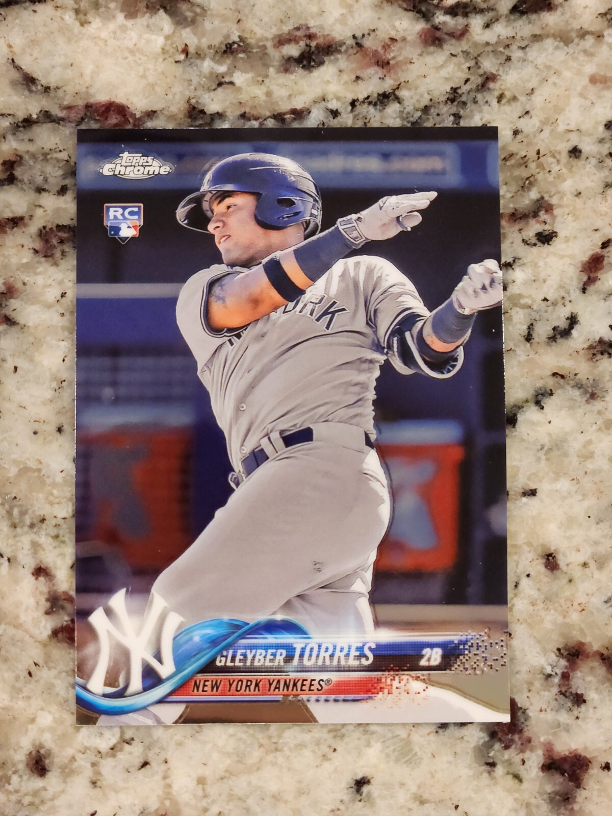 2018 Topps Chrome #31 Gleyber Torres New York Yankees Rookie RC