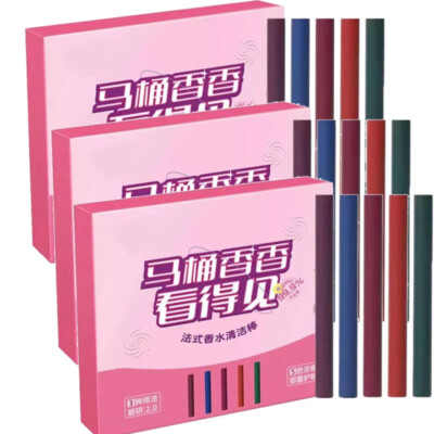 Multi-functional Deodorizing Toilet Cleaning Sticks,Long-Lasting Fresh