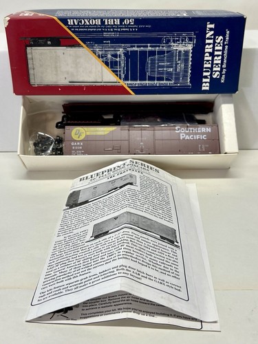 Branchline, serie Blue Print. HO, Kit. Coche caja puerta enchufe SP 50’. GARX#51338 | Zustand: New