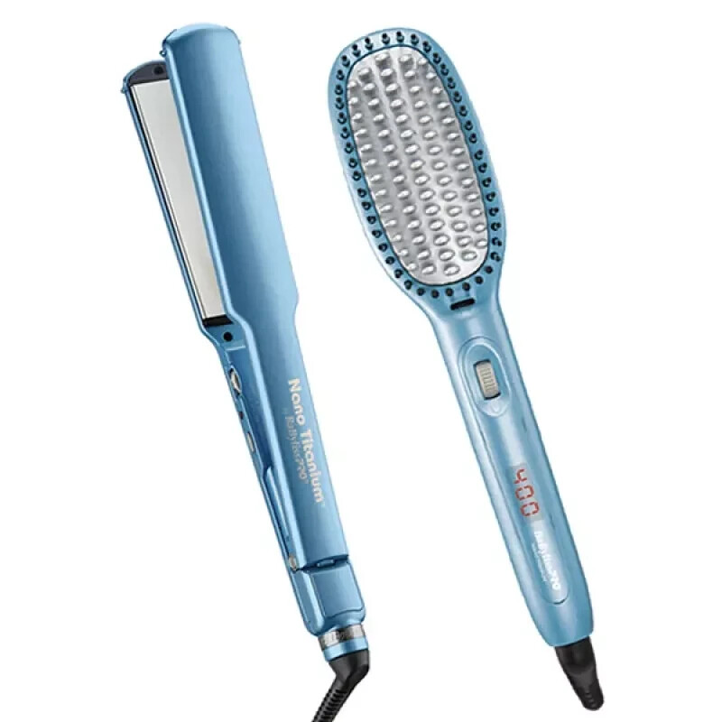 Babylisspro Nano Titanium Cepillo Alisador Goet Hair Straightener