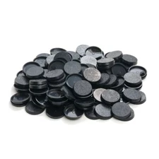 Pack of 120, 25 mm Plastic Round Bases Miniature Wargames Table gaming TEXTURED