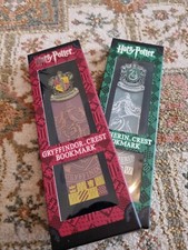 Gryffindor and Slytherin Crest Harry Potter Bookmark
