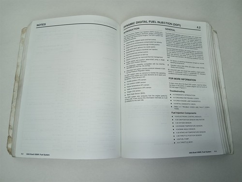 Manual de servicio oficial de fábrica Buell 2003 XB9R Firebolt 99493-03Y - Imagen 4 de 4