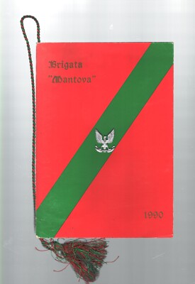 Mechanized Brigade Calendar Mantua Year 1990 - With Original Cord